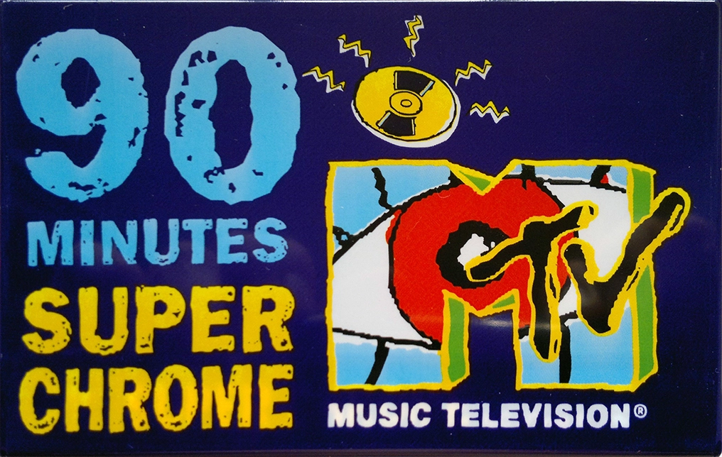 Compact Cassette MTV 90 Type II Chrome 1997 Europe