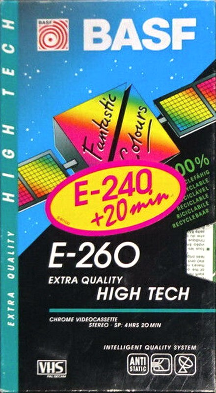 VHS, Video Home System: BASF  - Extra Quality 260