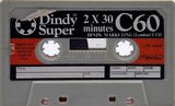 Compact Cassette Dindy Super 60 Type I Normal 1977 Australia