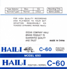 Compact Cassette Haili 650 60 Type I Normal China