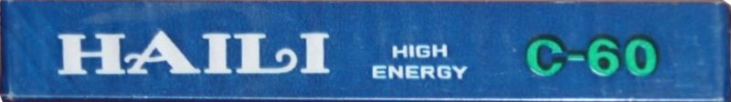Compact Cassette Haili 650 60 Type I Normal China