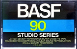 Compact Cassette BASF Studio Series 90 Type I Normal 1976 USA