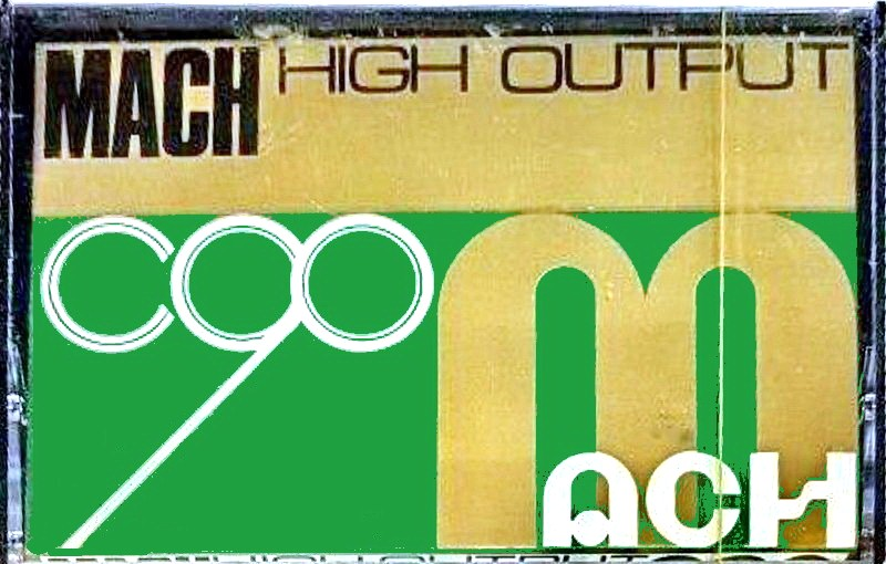 Compact Cassette Mach 90 Type I Normal Hong Kong