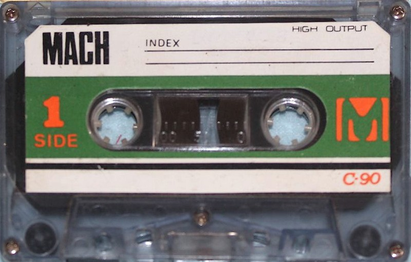 Compact Cassette Mach 90 Type I Normal Hong Kong