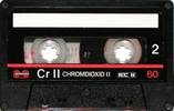 Compact Cassette Sonovox Cr II 60 Type II Chrome 1983 Portugal