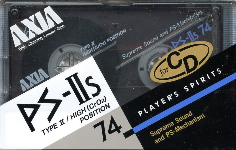 Compact Cassette: FUJI AXIA - PS-IIs 74