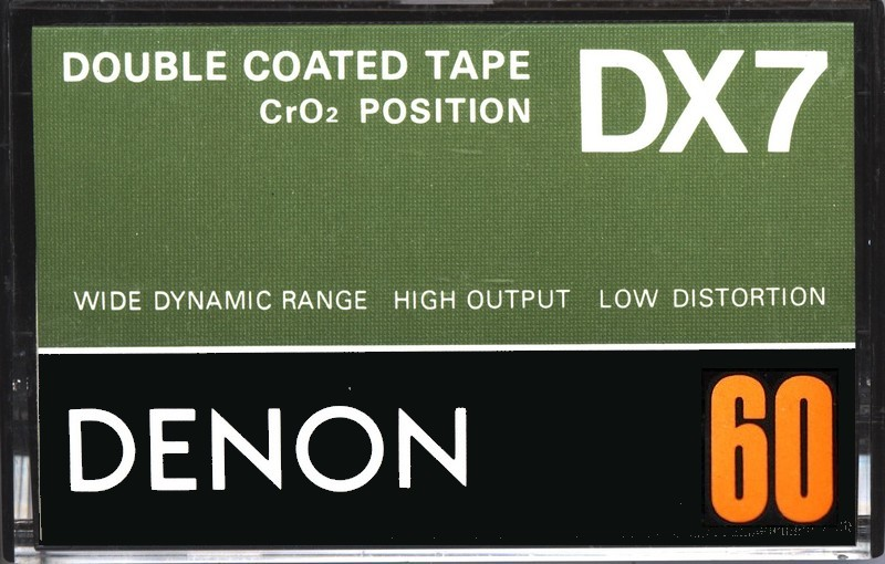 Compact Cassette: Nippon Columbia / Denon Denon - DX7 60