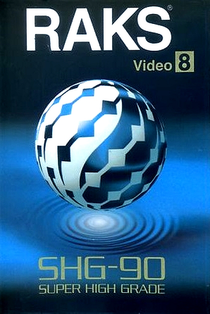 Video8, Hi8, Digital8 RAKS 90 "SHG" Type IV Metal 1992 Europe