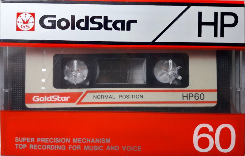 Compact Cassette: GoldStar / LG Goldstar - HP 60