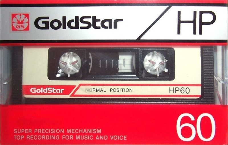 Compact Cassette: GoldStar / LG Goldstar - HP 60