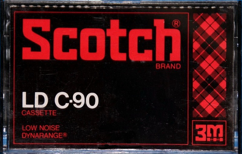 Compact Cassette Scotch LD 90 Type I Normal 1976 Japan