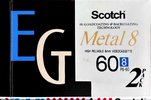 2 pack Scotch EG 60 Type IV Metal 1992 Japan