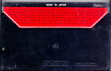 Compact Cassette Sony 60 "C-60CR" Type II Chrome 1971 Japan