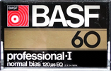 Compact Cassette BASF Professional I 60 Type I Normal 1976 USA