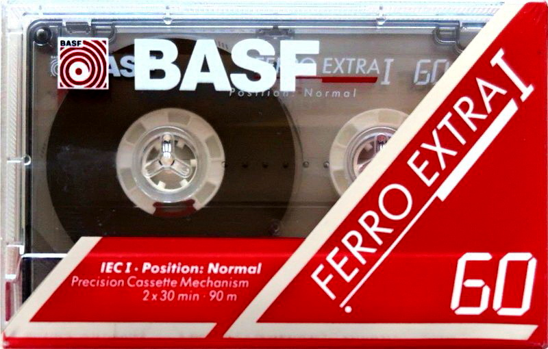Compact Cassette BASF Ferro Extra I 60 Type I Normal 1991 Europe