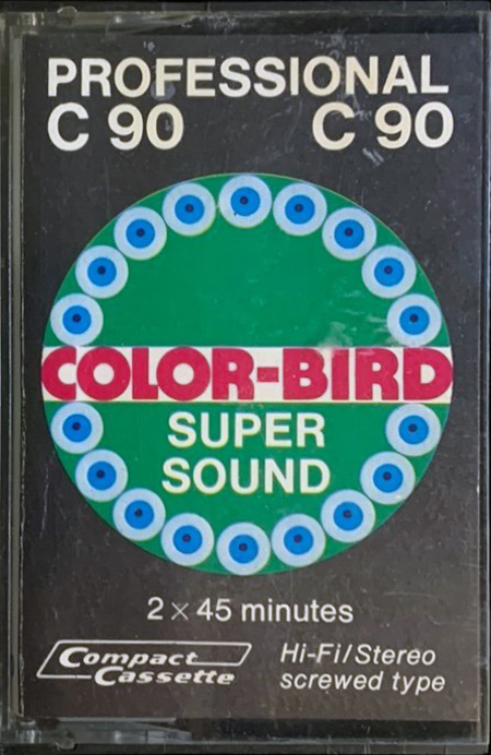 Compact Cassette Color-Bird 90 Type I Normal Unknown Country