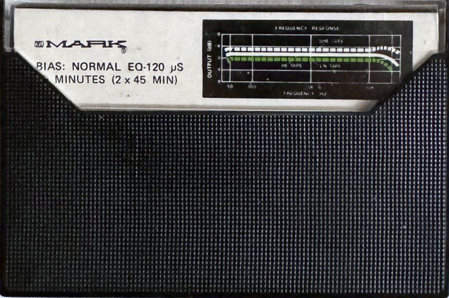 Compact Cassette Mark 90 "MS 400" Type I Normal Hong Kong