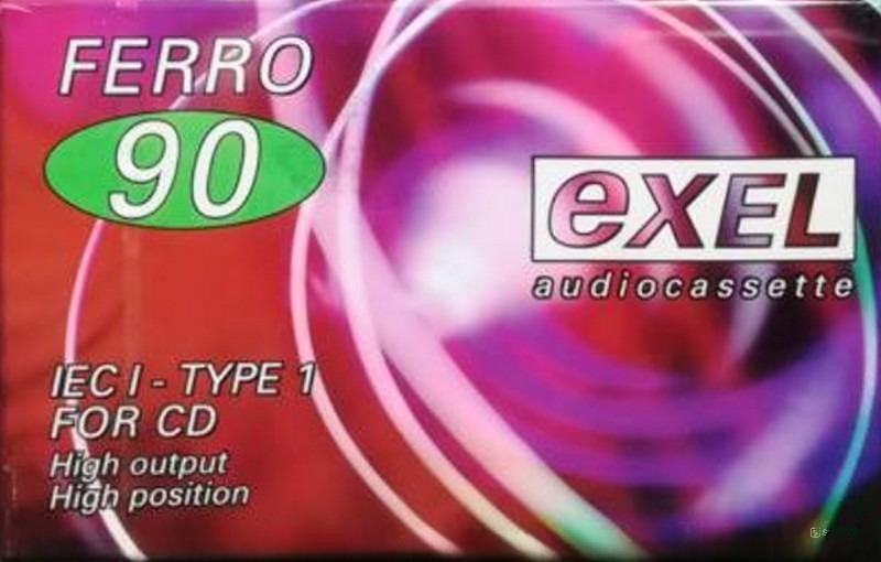 Compact Cassette Exel 90 Type I Normal Europe