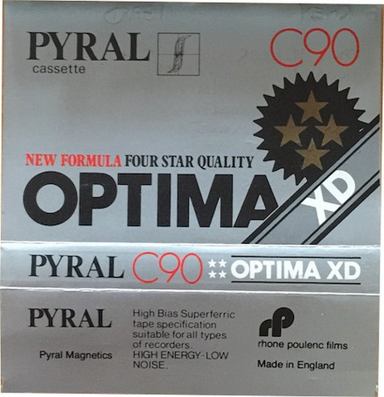 Compact Cassette:  Pyral - Optima XD 90