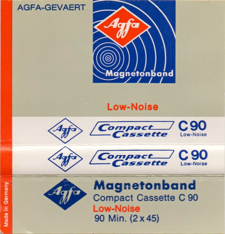 Compact Cassette: AGFA  -  90