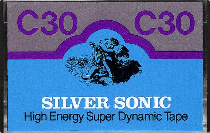 Compact Cassette Silver Sonic 30 Type I Normal Singapore