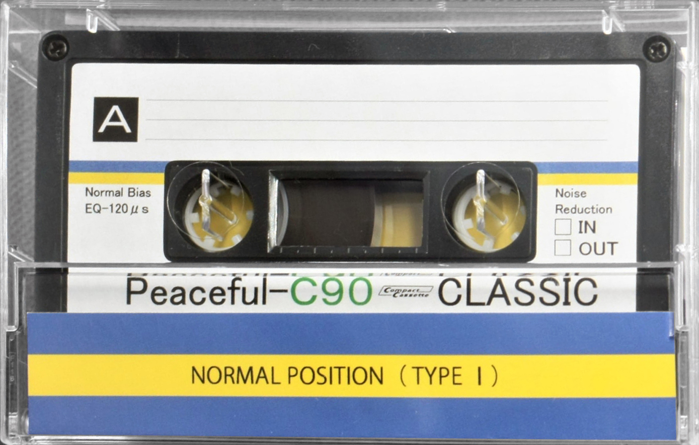 Compact Cassette Classic Pf / Peaceful 90 Type I Normal 2022 Worldwide
