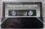 Compact Cassette Sony CHF 90 "Les grands moments" by "Europe 1" (French FM Radio)" Demonstration Tape 1979 France