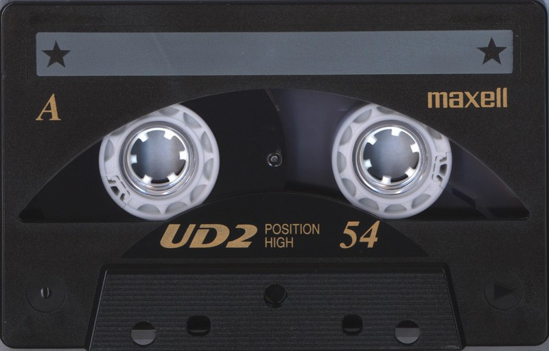 Compact Cassette Maxell UDII / UD2 54 "UD2-54L" Type II Chrome 1997 Japan