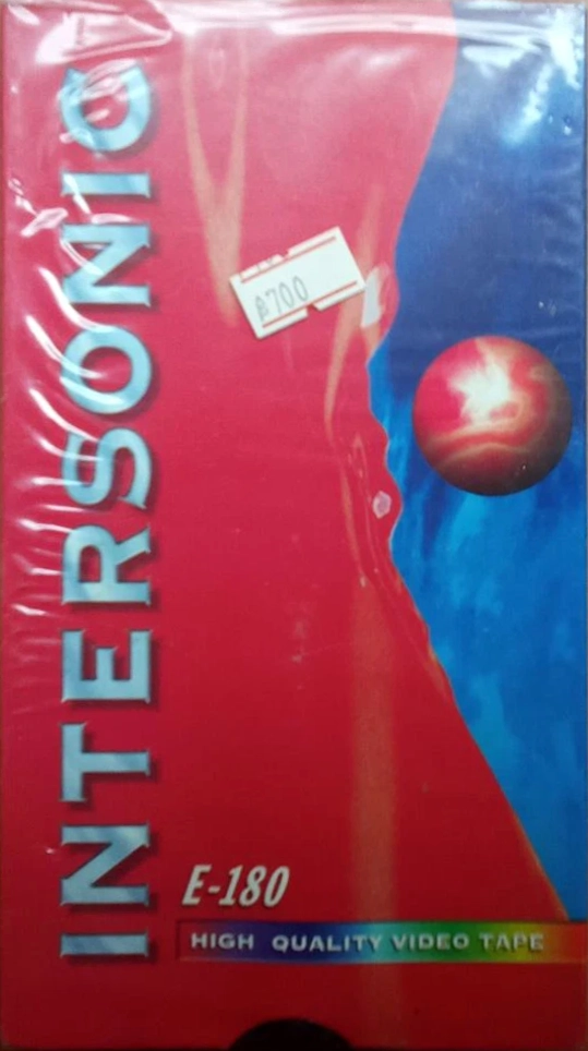 VHS, Video Home System Intersonic 180 Type I Normal Europe