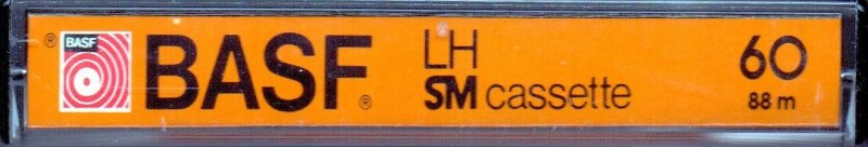 Compact Cassette BASF LH 60 Type I Normal 1978 Brazil