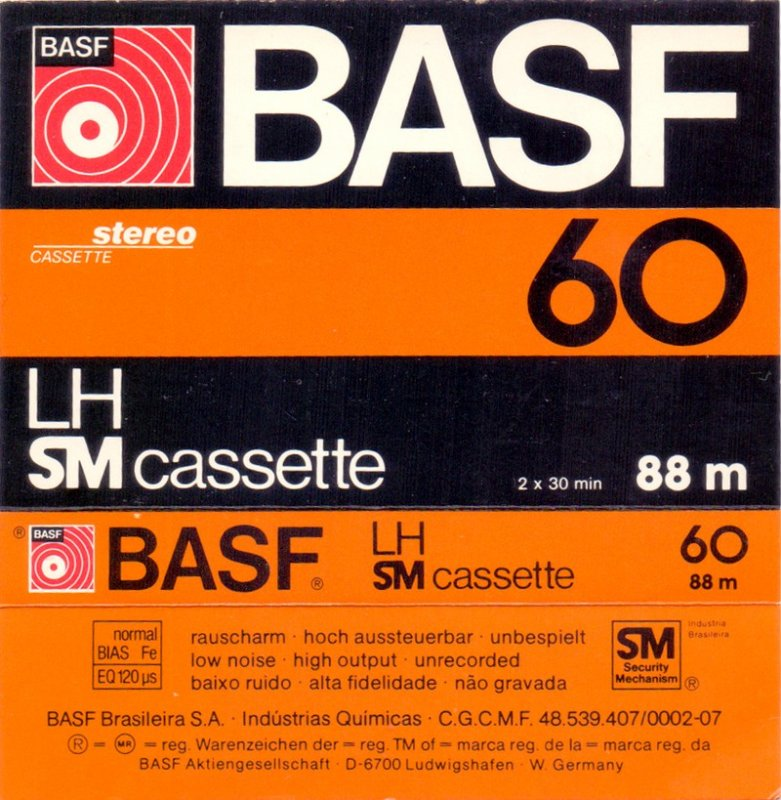 Compact Cassette: BASF  - LH 60