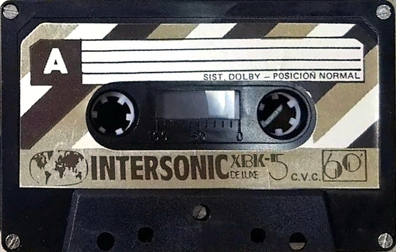 Compact Cassette: Unknown Intersonic -  60