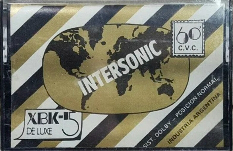 Compact Cassette: Unknown Intersonic -  60