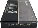 Compact Cassette Sony Metal-XR 74 "MTL-XR74" Type IV Metal 1989 Japan
