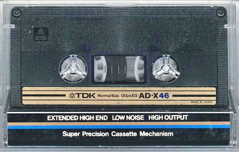 Compact Cassette: TDK  - AD-X 46