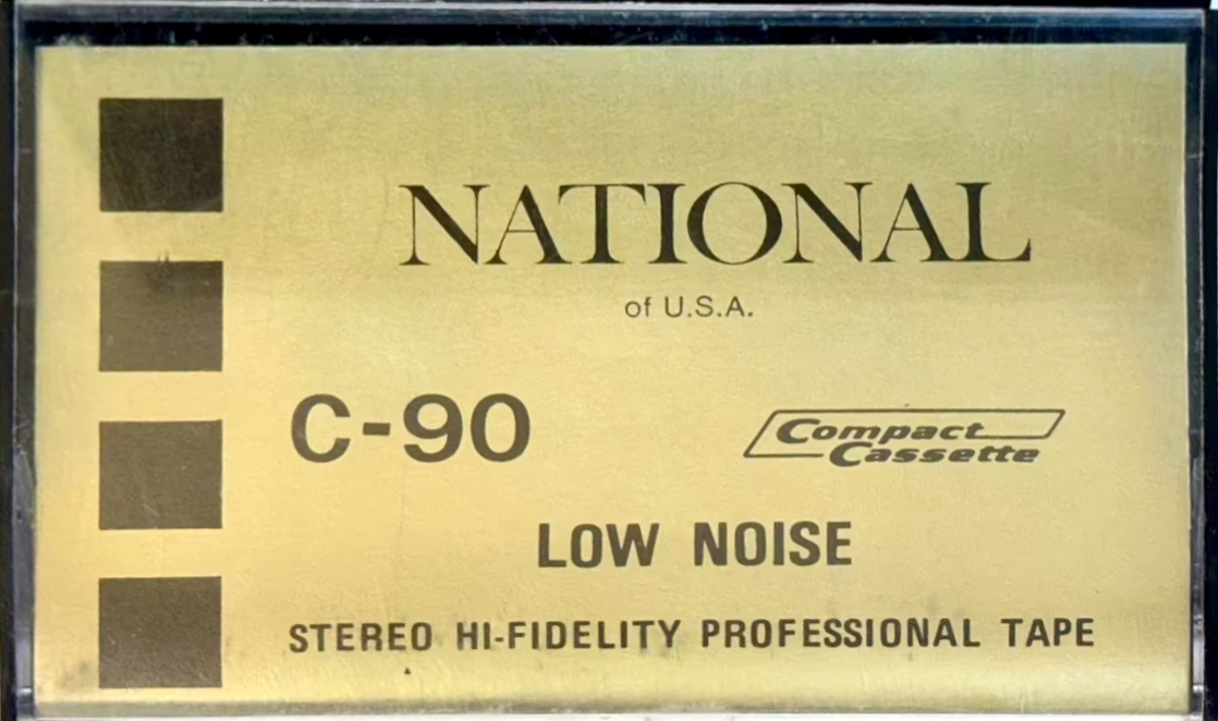 Compact Cassette National 90 Type I Normal Europe
