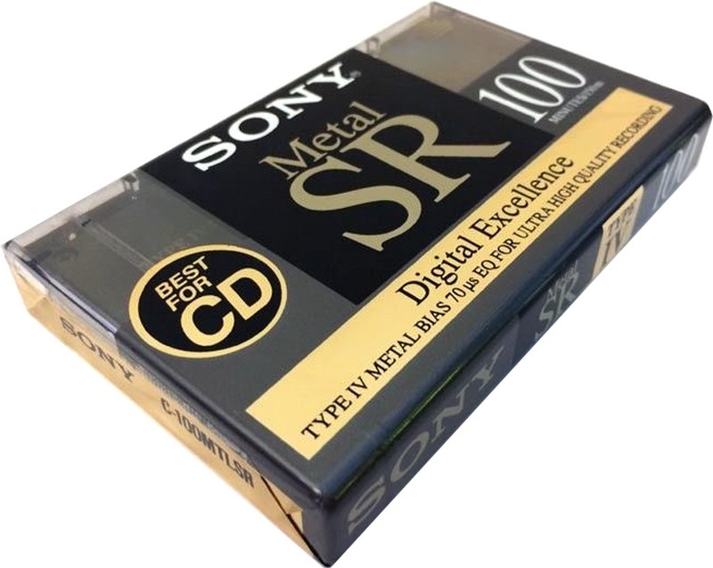 Compact Cassette Sony Metal SR 90 Type IV Metal 1992 Canada, USA