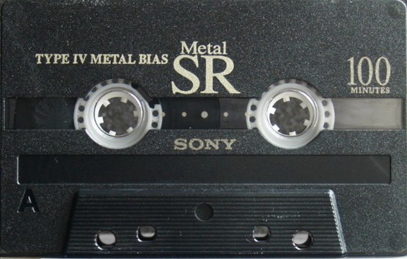 Compact Cassette Sony Metal SR 90 Type IV Metal 1992 Canada, USA