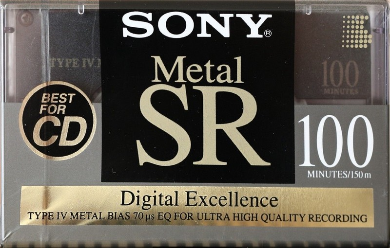 Compact Cassette: Sony  - Metal SR 90