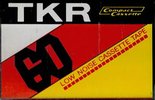 Compact Cassette TKR 60 Type I Normal Hong Kong