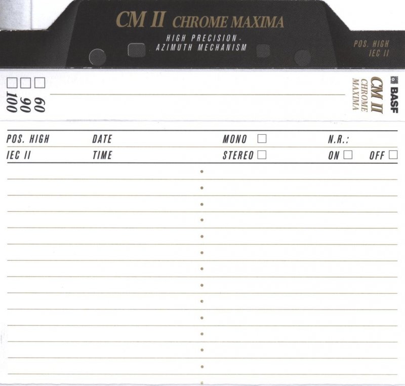 Compact Cassette: EMTEC BASF - CM II 100