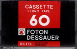 Compact Cassette Foton 60 "Dessauer" Type I Normal 1994 Ukraine