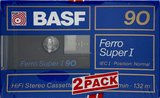 2 pack BASF Ferro Super I 90 Type I Normal 1989 Europe