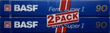 2 pack BASF Ferro Super I 90 Type I Normal 1989 Europe
