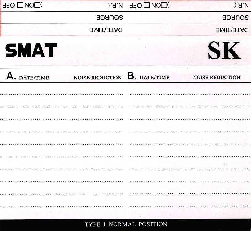 Compact Cassette Smat SK 74 Type I Normal 2001 South Korea