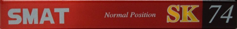 Compact Cassette Smat SK 74 Type I Normal 2001 South Korea