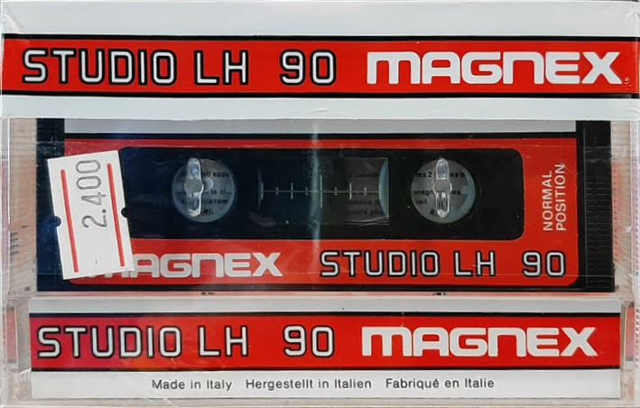 Compact Cassette Magnex Studio LH 90 Type I Normal 1982 Europe