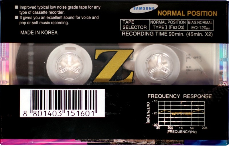 Compact Cassette: Saehan Samsung - New Super Z 60