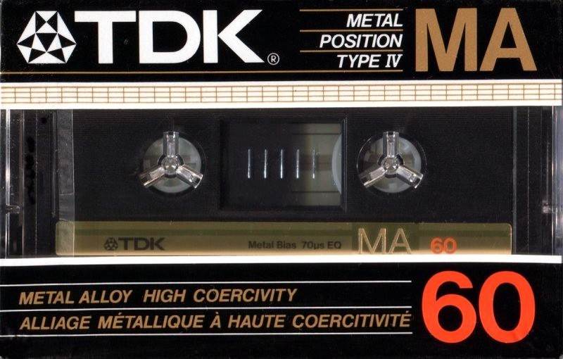 Compact Cassette: TDK  - MA 60