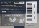Digital Audio Tape TDK 90 "DA-R90N" Type IV Metal 1992 Japan